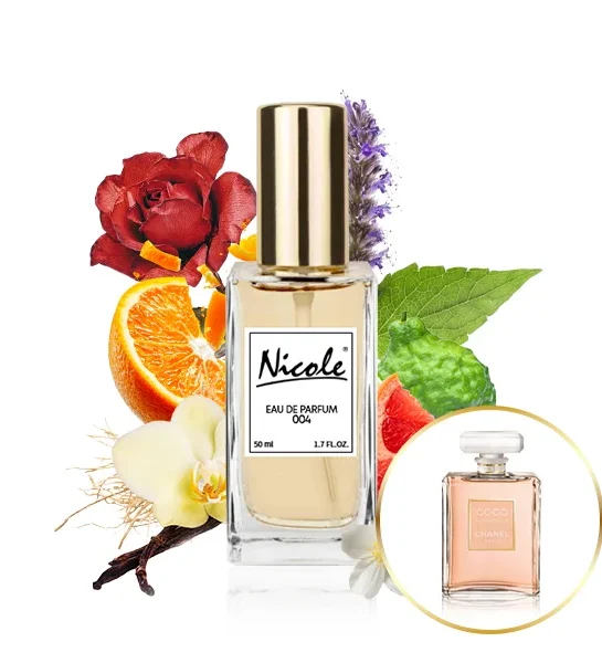 Nicole 004 EDP inspirisan Chanel Coco Mademoiselle