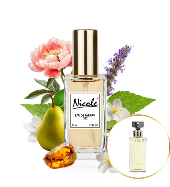 Nicole 022 EDP inspirisan Calvin Klein Eternity For Women