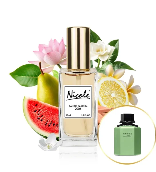 Nicole 2006 EDP inspirisan Gucci Flora Emerald Gardenia