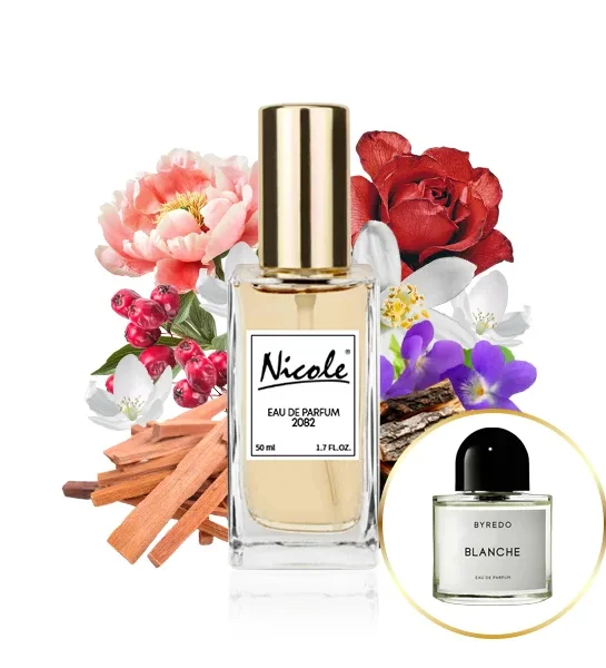 Nicole 2082 EDP inspirisan Blanche Byredo