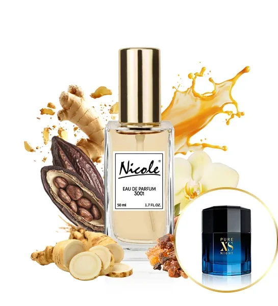 Nicole 3001 EDP inspirisan Paco Rabanne Pure XS Night