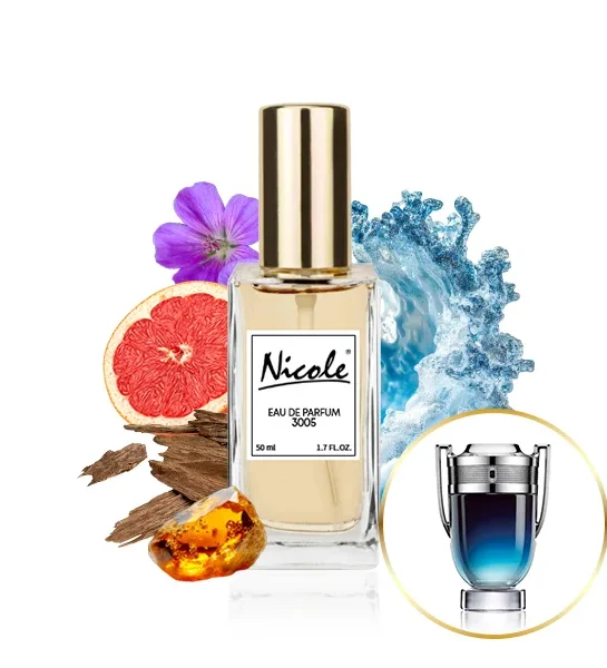 Nicole 3005 EDP inspirisan Paco Rabanne Invictus Legend