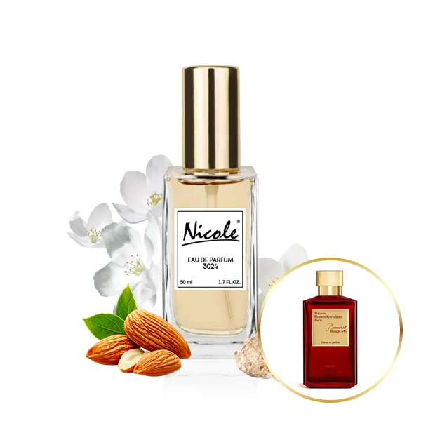 Nicole 3024 EDP inspirisan Baccarat Rouge 540 Extrait de Parfum