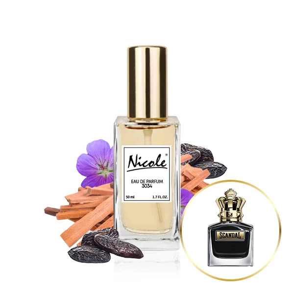 Nicole 3034 EDP inspirisan Scandal Pour Homme Le Parfum Jean Paul Gaultier