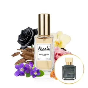 Nicole 3048 EDP inspirisan Oud Satin Mood Maison Francis Kurkdjian