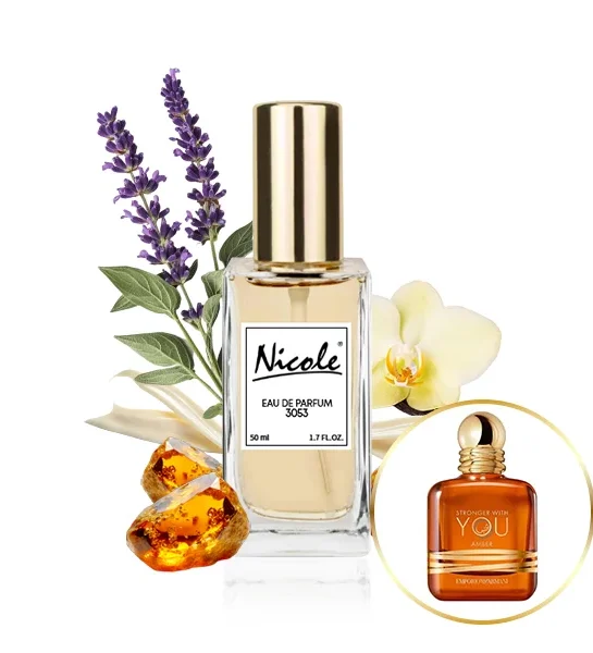 Nicole 3053 EDP inspirisan Armani Stronger With You Amber