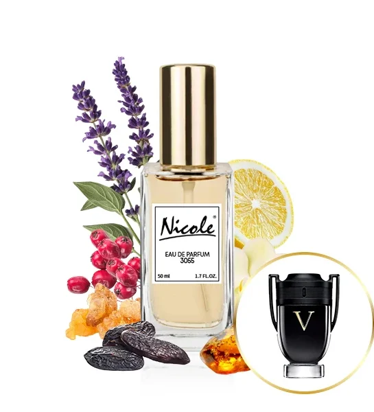 Nicole 3055 EDP inspirisan Paco Rabanne Invictus Victory