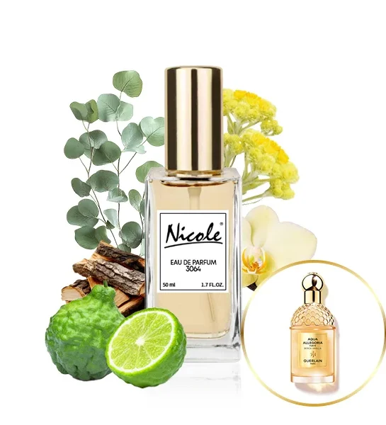 Nicole 3064 EDP inspirisan Aqua Allegoria Bosca Vanilla Forte Guerlain