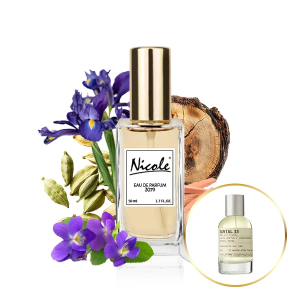 Nicole 3079 EDP inspirisan Le Labo Santal 33