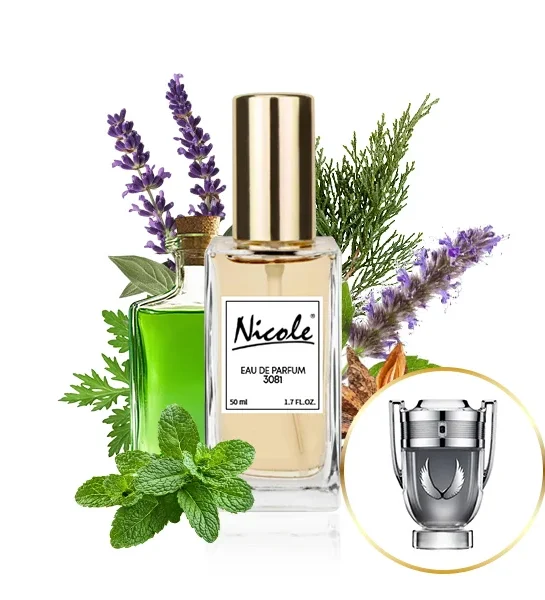 Nicole 3081 EDP inspirisan Paco Rabanne Invictus Platinum