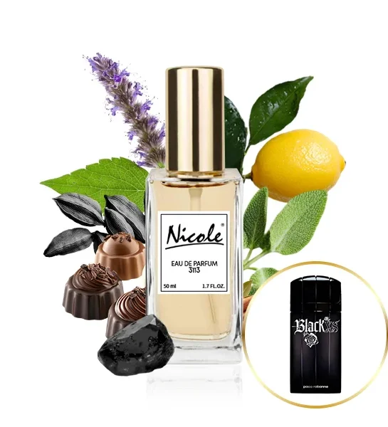 Nicole 3113 EDP inspirisan Black XS Rabanne