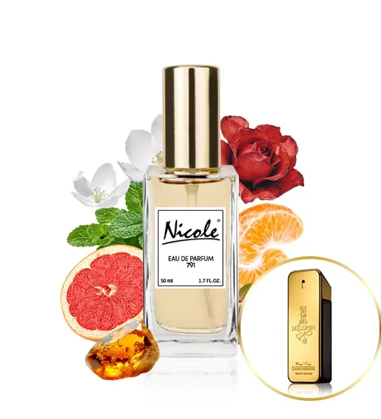 Nicole 791 EDP inspirisan Paco Rabanne 1 Million