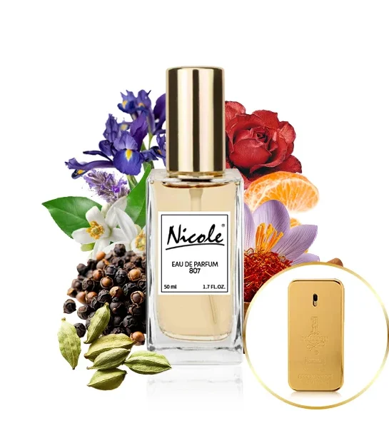 Nicole 807 EDP inspirisan Paco Rabanne 1 Million Intense