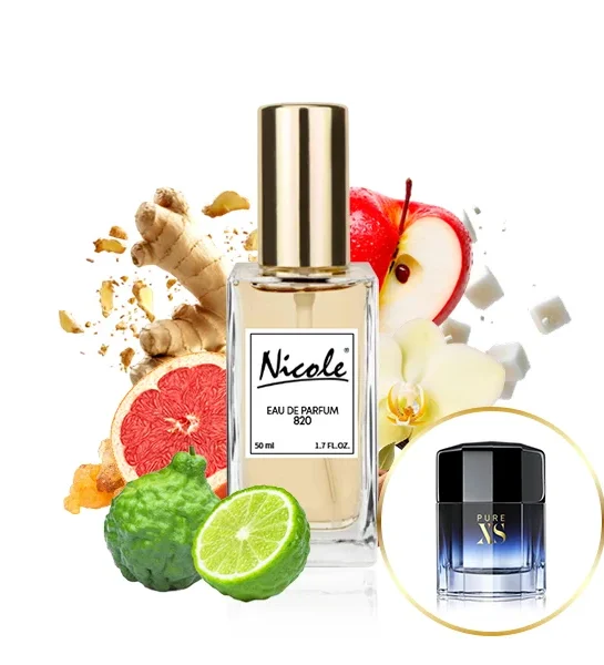 Nicole 820 EDP inspirisan Paco Rabanne Pure XS